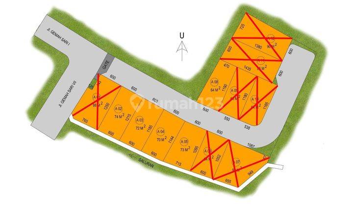 HUNIAN DESAIN TERBARU MURAH TENGAH KOTA 2