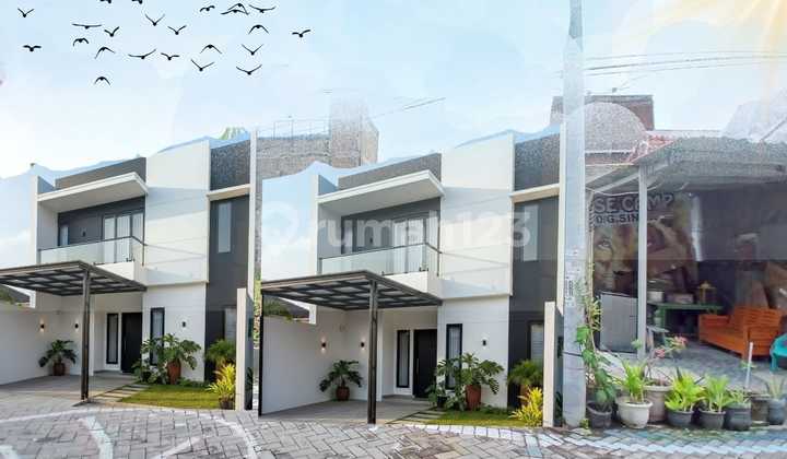 Rumah Bagus 2 Lantai Tengah Kota Harga Terjangkau SHM 1