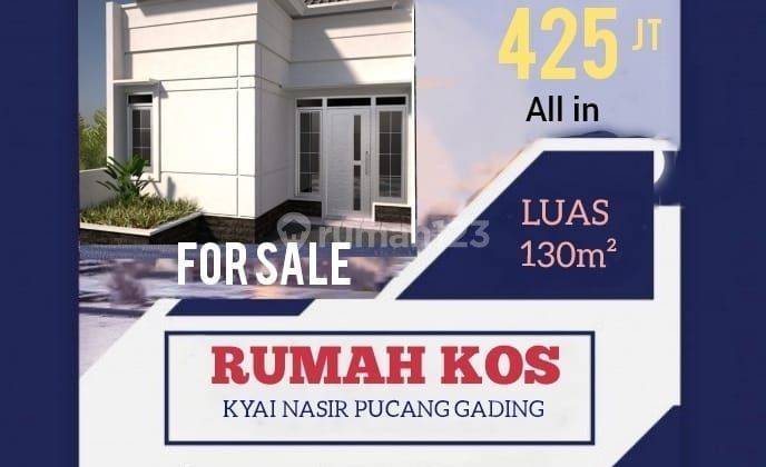 RUMAH KOST MODERN TERLARIS DI KELASNYA 1