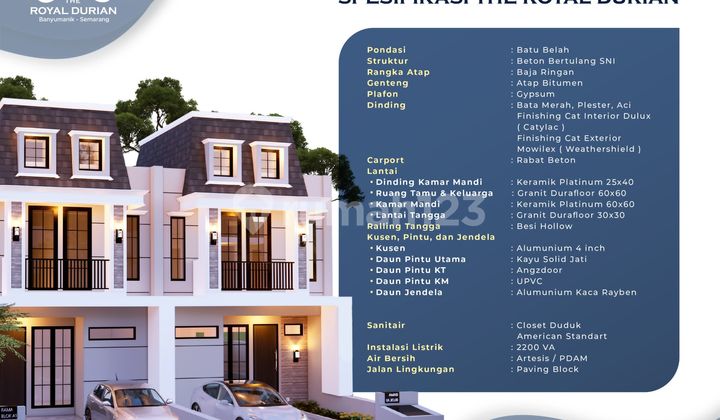 Hunian 2 Lantai Bagus One Gate Tengah Kota Di Banyumanik 2