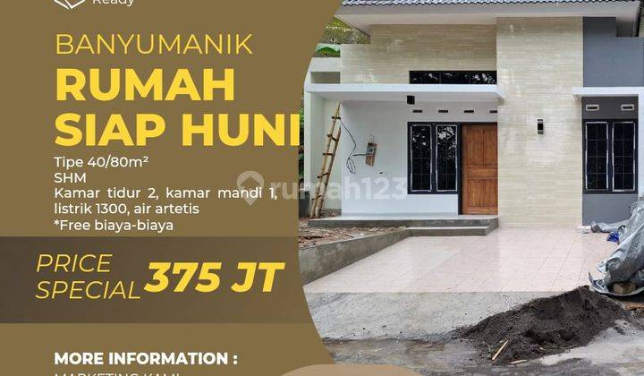 1 Rumah Baru Gres Siap Huni Bagus Murah 1