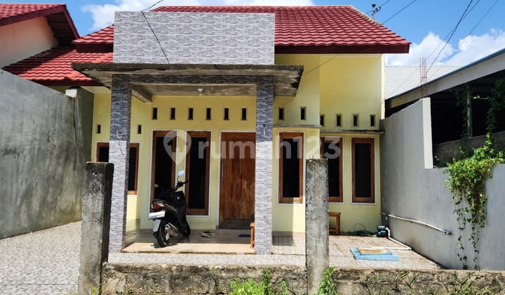 FOR SALE, AFFORDABLE 80-TYPE HOUSE, STRATEGIC LOCATION IN LILIBA AREA, KUPANG CITY, NTT 1