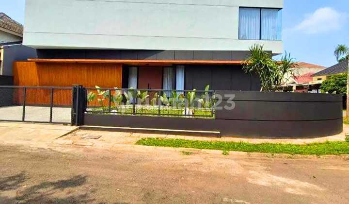 Rumah Modern Minimalis Posisi Hook Fully Furnished Di Kencana Loka BSD City Rumah Modern Minimalis Posisi Hook Fully Furnished Di Kencana Loka BSD City