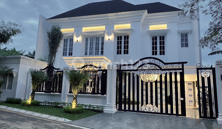 Rumah Mewah Modern Classic Private Pool Di Pondok Indah Jakarta Selatan 