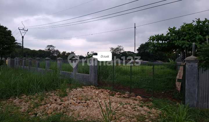 Lahan Kosong Sertifikat, Berpagar, Sangat Strategis Di Jalan Raya Utama Karawang Barat