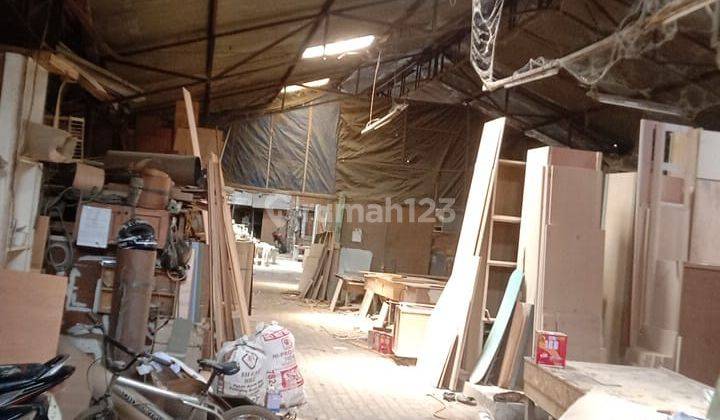 Jual Murah Dibawah Njop Tanah Bonus Bangunan Semi Permanent Workshop Mebel Di Duren Sawit 2