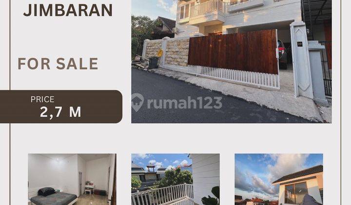 (K32) Modern House With 6 Bedrooms Wide Road Access In Jimbaran 1