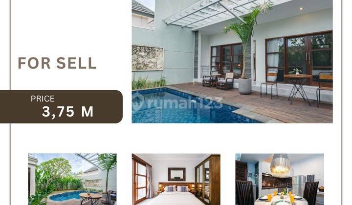 (Mj) Dijual Villa Dekat Bypass Ngurah Rai Jimbaran Dekat Airport Cocok Untuk Pilot  1