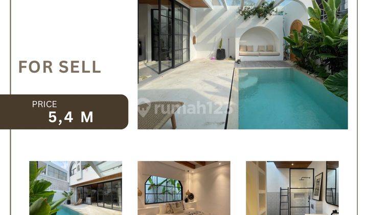 (K42) Brand New Mediterranean Style Villa In Canggu Pererenan 1