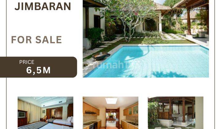 (Mm) 3 Bedrooms Villadengan Gaya Balinese Style Di Jimbaran  1