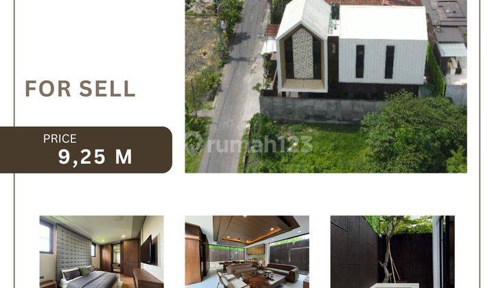 (Dw) Villa Mewah Dengan Furniture Berkualitas Di Kerobokan Dekat Seminyak  1