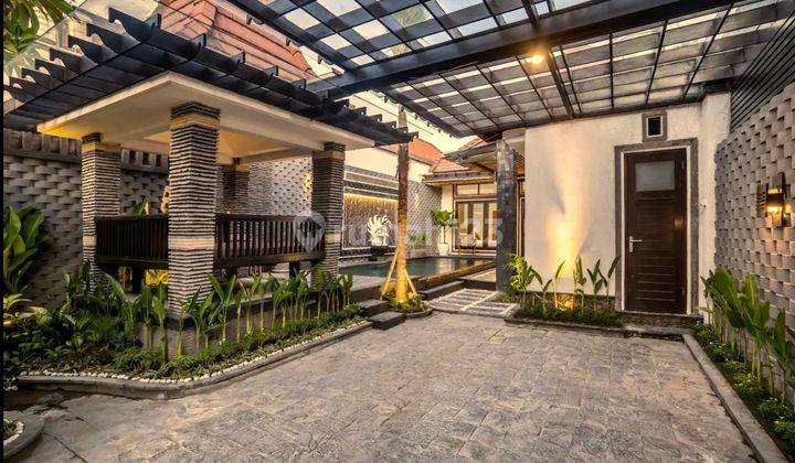 (F41) MODERN FULL FURNISHED VILLA 2 BR IN KEROBOKAN TAMAN SARI 1