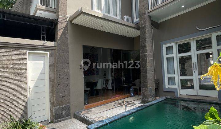 (G62) VILLA BAGUS KAMAR  DENGAN JALAN LEBAR BUNTU DI LEGIAN 1