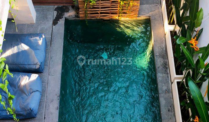 (K51) Villa Furnished Dengan Pemandangan Sawah Dan Suasana Sunset Di Canggu Tiying Tutul  1