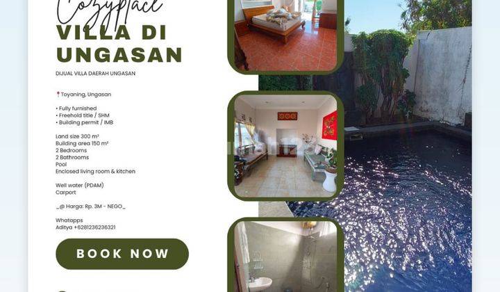 (Jn) Turun Harga Termurah Villa Di Ungasan Dgn Luas Tanah 300 M2  1