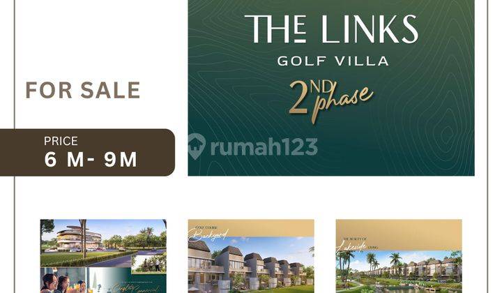 Open Phase 2 Villa Dengan Pemandangan Danau Dan Lapangan Golf Di Pecatu  1