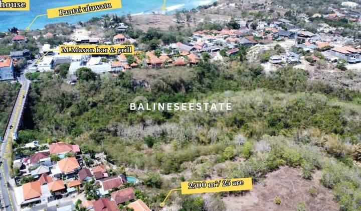 (Kb) Premium Land With Unblock Ocean View In Padang Padang  2