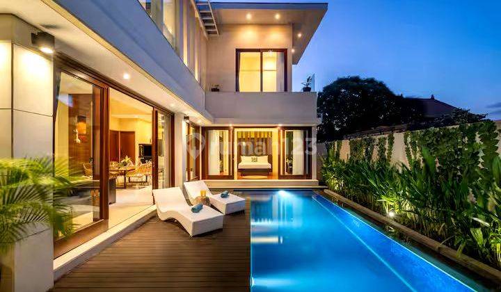 [d15] Modern Villa 3 Br Fully Furnished 100 Meters From Batubolong Canggu 1