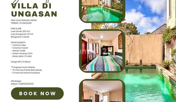 (ll) SEMI VILLA WITH THE BEST PRICE IN UNGASAN 1