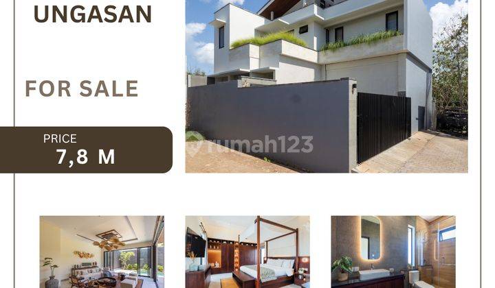 (G59) For Sale Newly Finished Villa With Good Quality Furniture In Ungasan 1