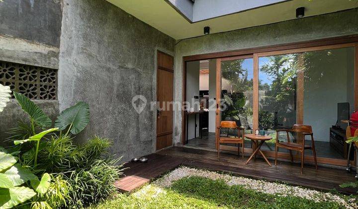 [e58] Rumah Modern Dengan Taman Yg Asri Dekat Pantai Di Kutuh 2