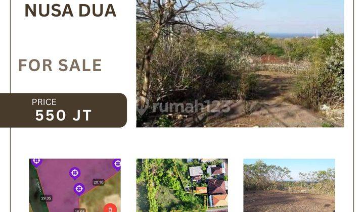 (Kb) Nice Land With Ocean View In Nusa Dua 2