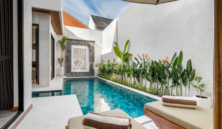 [os] Villa Baru Fully Furnished Di Pusat Kerobokan Dekat Seminyak