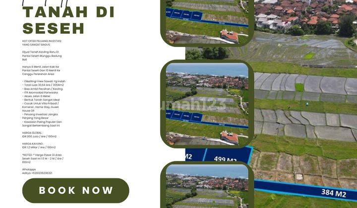 (Nb) Very Good Land Investment Opportunities in Seseh Munggu 1