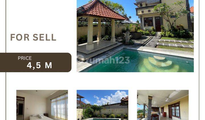 (J48) Rumah Semi Villa 2 Lantai Dengan Pemandangan Jalur Hijau Dekat Dengan Pelabuhan Sanur  2