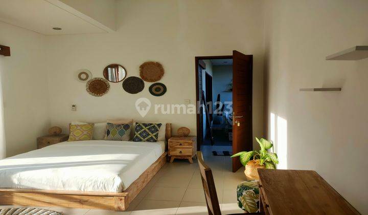 (K51) Villa Furnished Dengan Pemandangan Sawah Dan Suasana Sunset Di Canggu Tiying Tutul  2