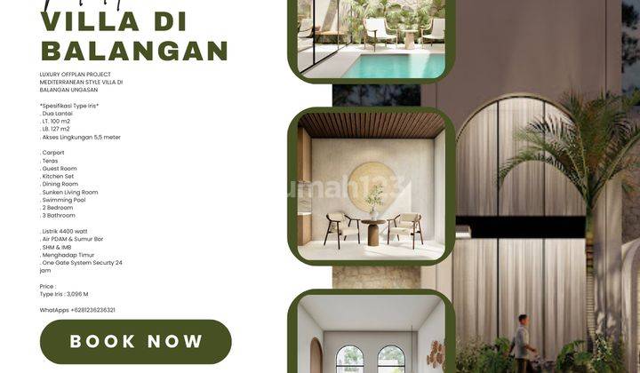 Luxury Off Plan Project Mediterranean Style Villa In Balangan 1