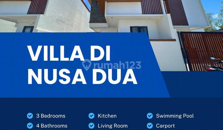 (Tm) Ready 1 Unit Modern Villa In Nusa Dua Area Complex 1