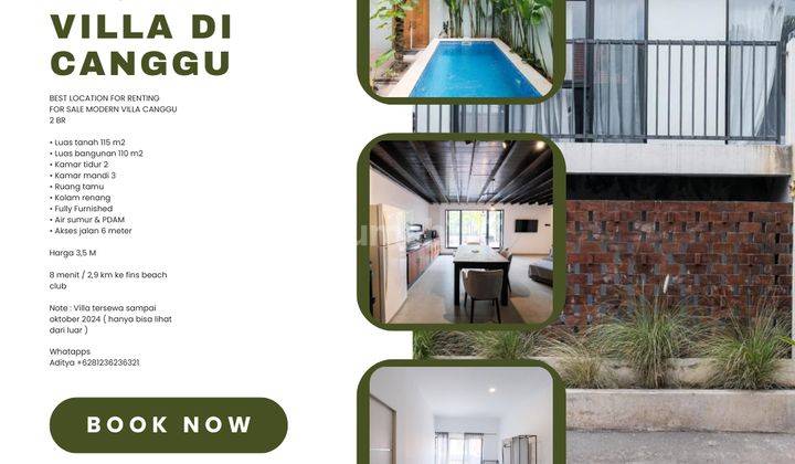 (K5) Villa Canggu Dekat Finns Lokasi Terbaik Untuk Investasi  1