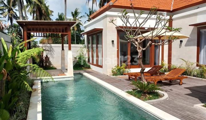 [wb] Brand New Villa Furnished Dekat Pusat Ubud Lodtunduh
