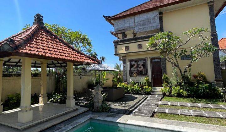 (J48) Rumah Semi Villa 2 Lantai Dengan Pemandangan Jalur Hijau Dekat Dengan Pelabuhan Sanur  1