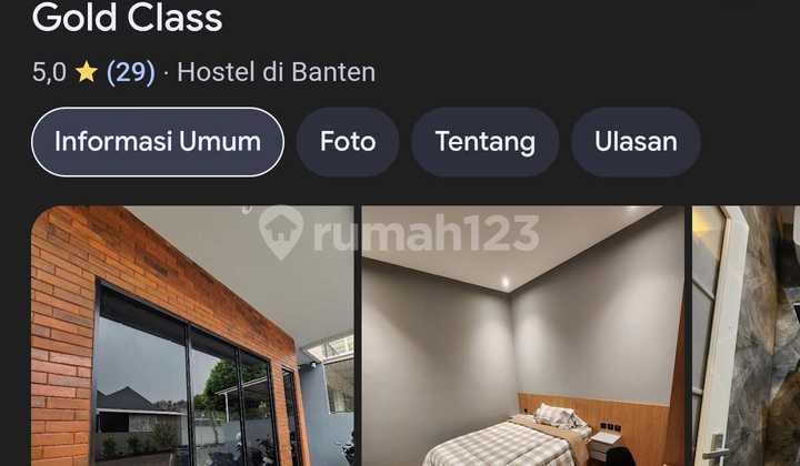 For Sale House, Permata Villa, KARAWACI (BOARDING UNIT) 1