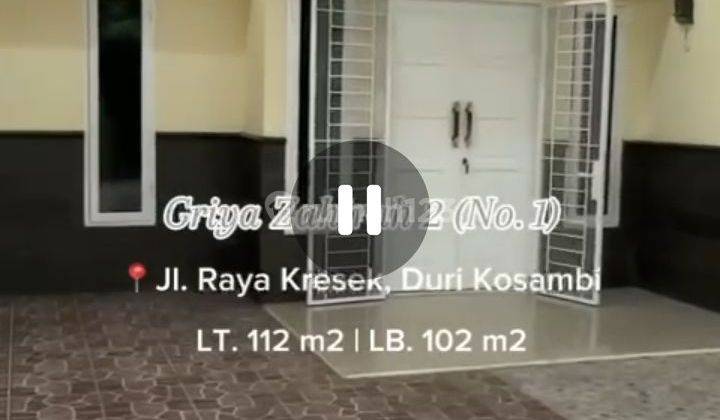 Rumah Baru di duri Kosambi 1 lantai 2