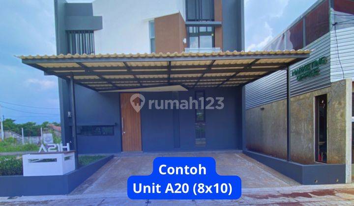 Rumah 2 Lantai Posisi Super Cantik, Desain Elegan  1