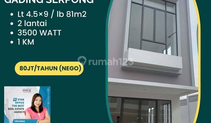 Ruko di Ruko Aniva Grande Gading Serpong, Tangerang 1