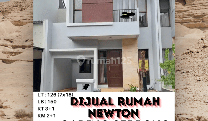 Rumah Bagus Unfurnished di Cluster Newton Gading Serpong, Tangerang 1