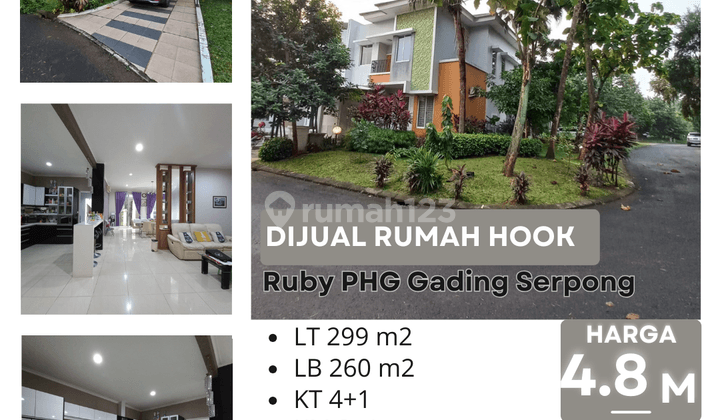 Rumah Bagus Furnished di Cluster Ruby Pondok Hijau Golf Gading Serpong, Tangerang 1