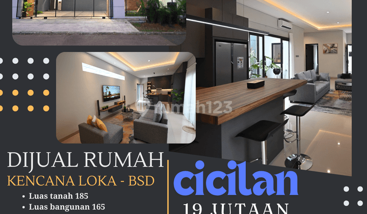 Rumah Furnished di Kencana Loka - Bsd City, Tangerang 1