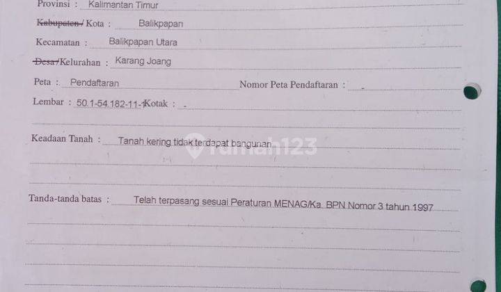 Dijual Tanah Kilo 13 Pinggir Jalan Lokasi Strategis 2