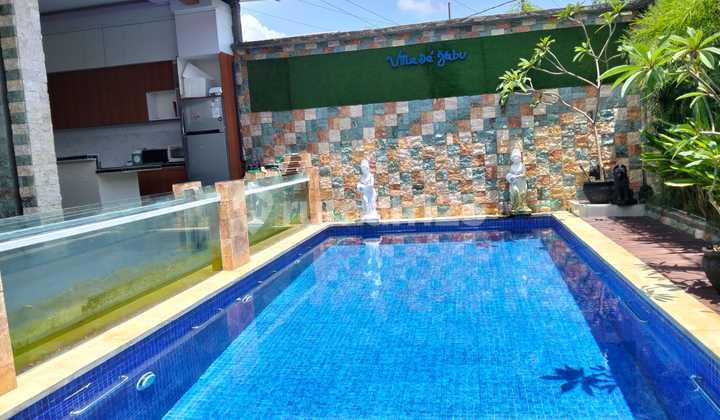 Siap Huni, Villa, 1 Lantai, SHM, Full Furnished,