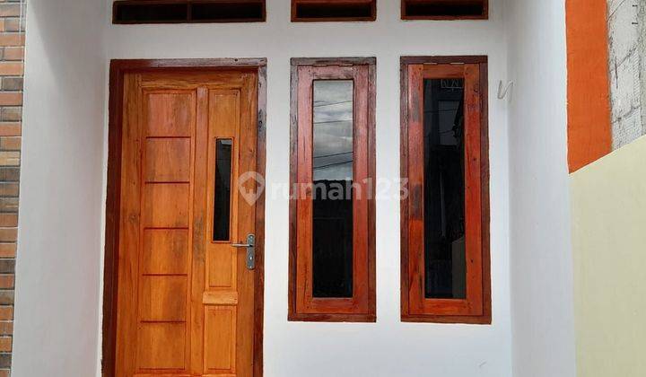 RUMAH KOMERSIL FULL BANGUNAN BARU DP 0 ALL IN 2 TRIMA KUNCI 2