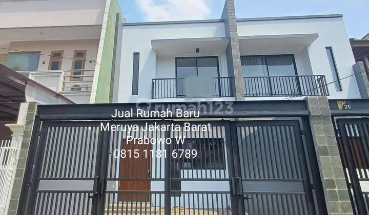 Dijual Rumah Baru Siap Huni 2lt Kav Dki Meruya Jakarta Barat 2