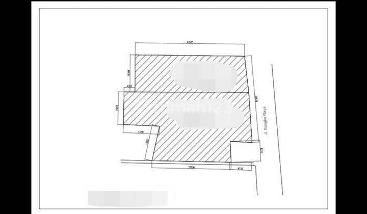 Dijual Tanah 1784m² Rp17jt m2 dibawah NJOP, Strategis Tepi Jalan Raya. Jl.Bangka Raya JakSel 2