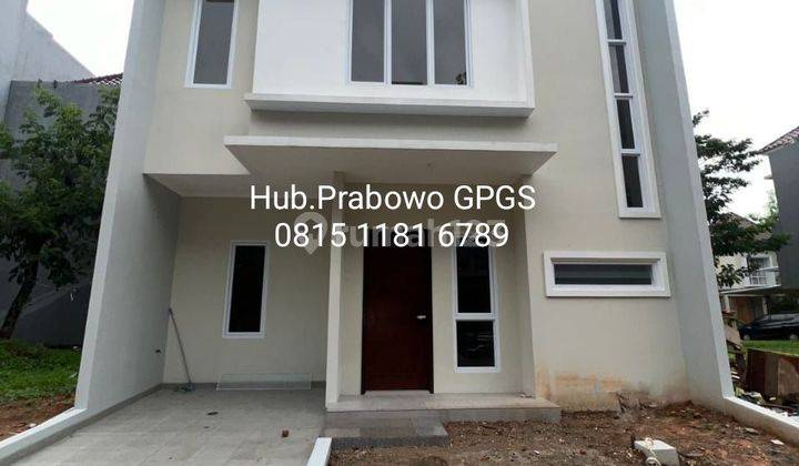 Dijual Rumah Baru Hadap Utara, 2lt- Cluster Atlanta Gading Serpong 1