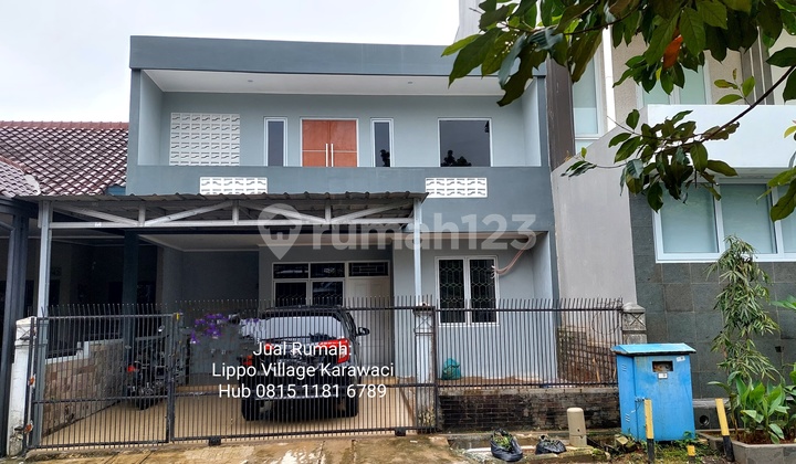 Dijual Rumah 2 LT Baru Renovasi, Lippo Village Karawaci - Tangerang