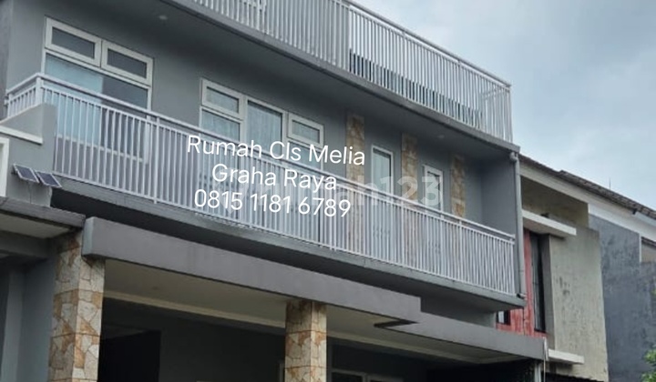 Jual Rumah 3Lt Bagus SHM, Cluster Melia Graha Raya